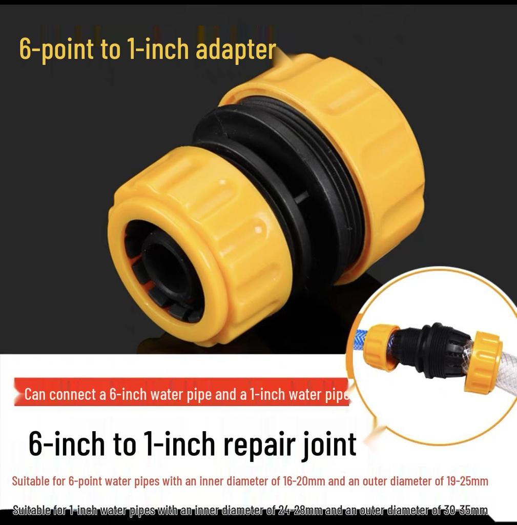 Multifunctional Hose Fitting: Quick Conversion Water Pipe Connector (1/2, 3/4, 1-Inch)