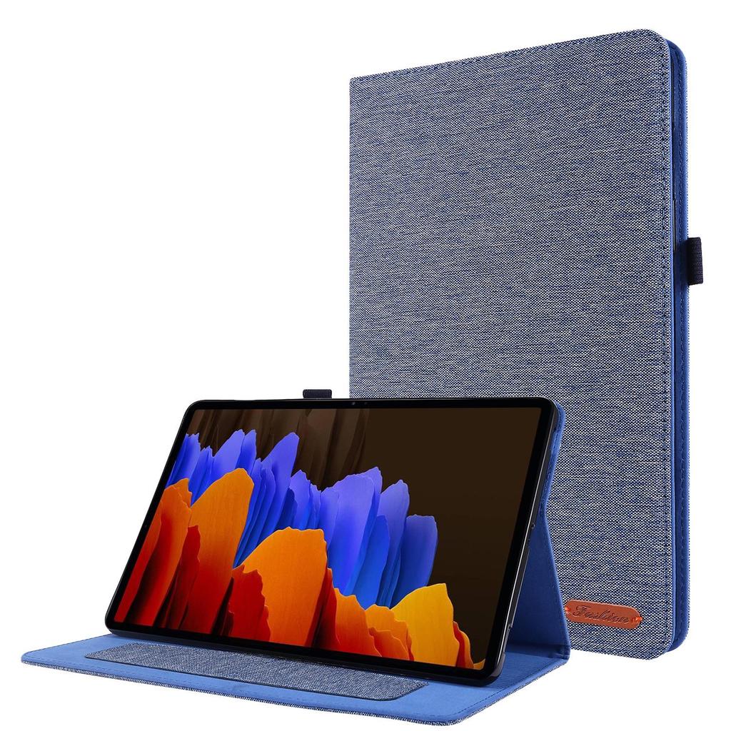 Denim Texture TPU Case with Card Slot for Samsung Tab S7/A7/S9/T/S8