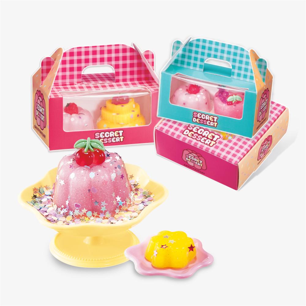 [young toys] Secret Art Squishy Dessert Cafe Miniature Kit