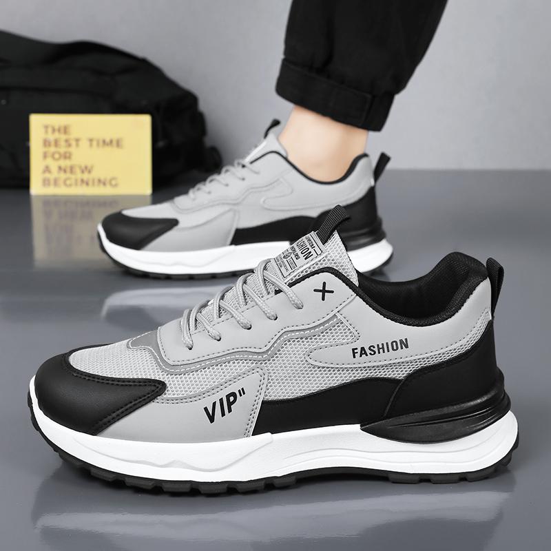 Breathable Classic Running Sneakers for Man Outdoor Light Comfortable Mesh Shoes Slip On Walking Shoes Tenis