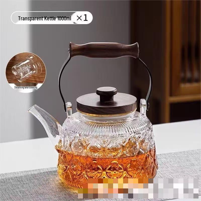 Shangqi High Borosilicate Glass Multi-Function Tea & Health Pot