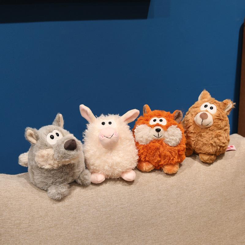 Funny Forest animalsar Plush Toy Children's Christmas Gift Relieve Stress Comfortable Children's Birthday Gift Companion