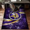 Minnesota Vikings Artwork Rug Game Carpet, Floor Mat for Bedroom Living Room Entryway Rug, Home Decor Idea Gift for Christmas Birthday