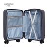 Valise cabine Xiao Meng Ge 20 pouces rigide ABS à roulettes