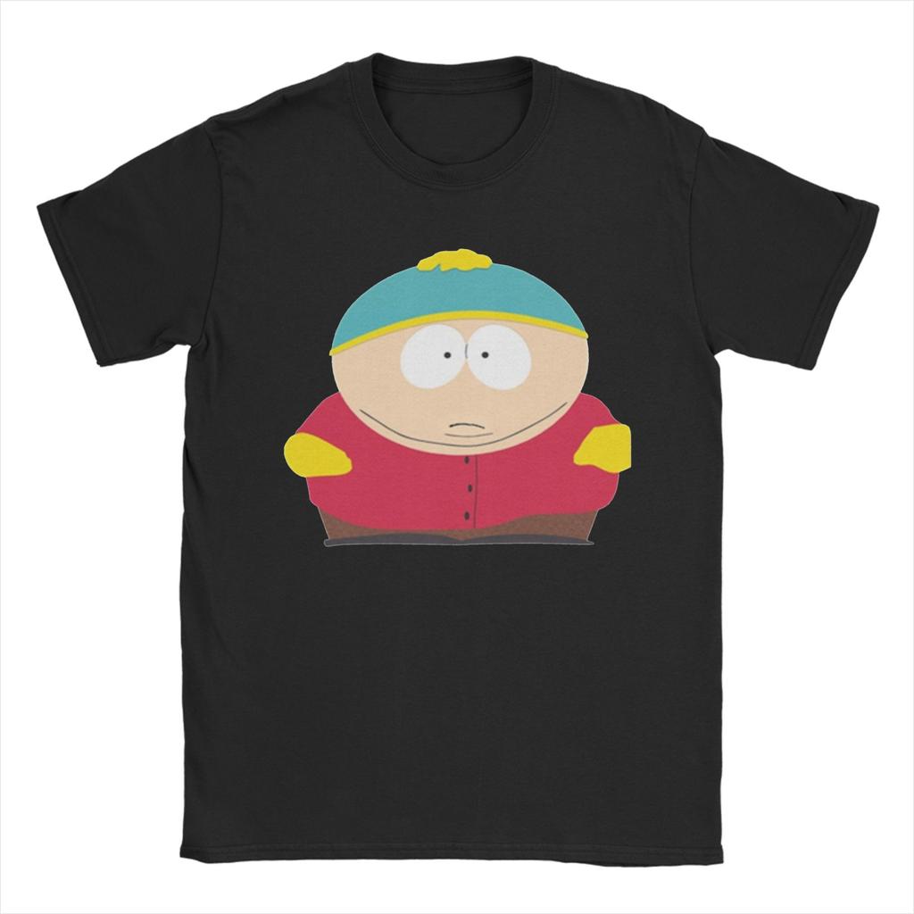 South Cartoon Park CartUnisex Unisex T-Shirt CartUnisex Kyle Stan T-Shirts Kurzarm Rundhals T-Shirt Reine Baumwolle Kleidung