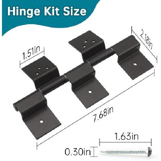 Entry Door Replacement Hinge Kit, Camper Door Hinge for 5th Wheel Travel Trailer