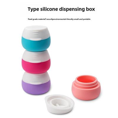 Silicone Cosmetic & Medicine Travel Storage Box