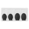 5A7A Silicone Drumstick Head Cover for Practice Mute & Electronic Drums.