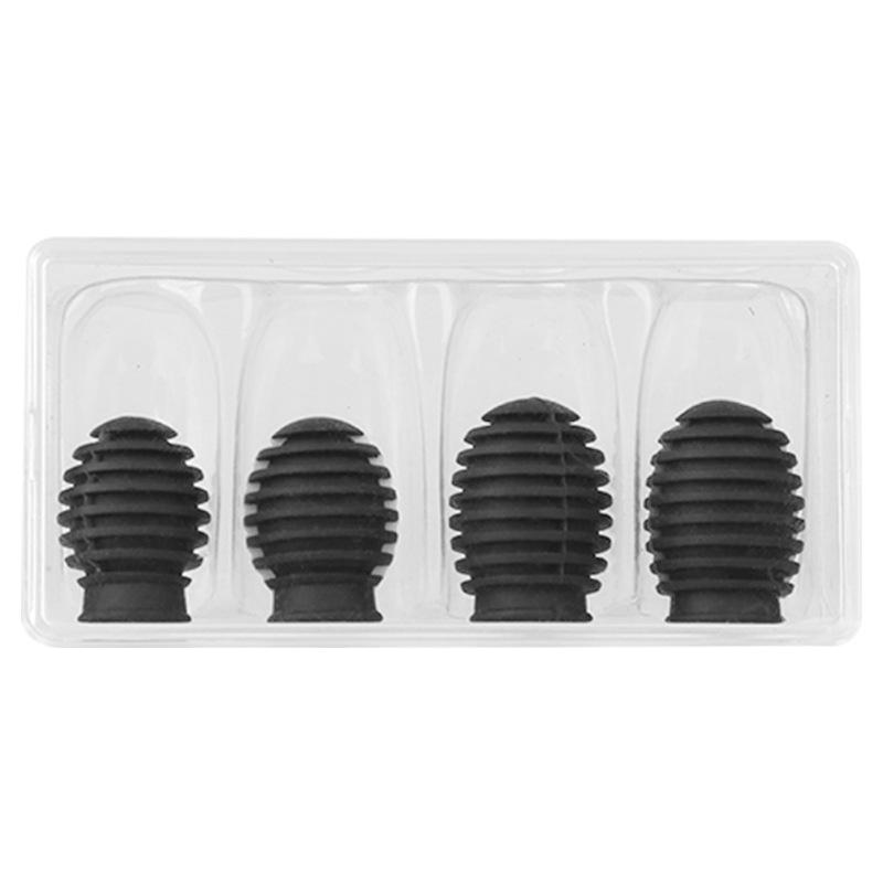 5A7A Silicone Drumstick Head Cover for Practice Mute & Electronic Drums.