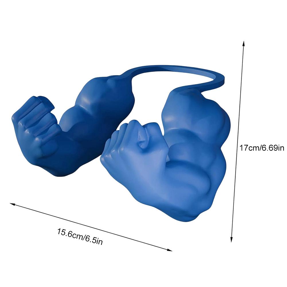 Katzenmuskelarm 3D-gedruckter Halsarm mit Muskeln Leichte Haustier-Cosplay-Kostümzubehör für Halloween-Geburtstagsparty-Zubehör