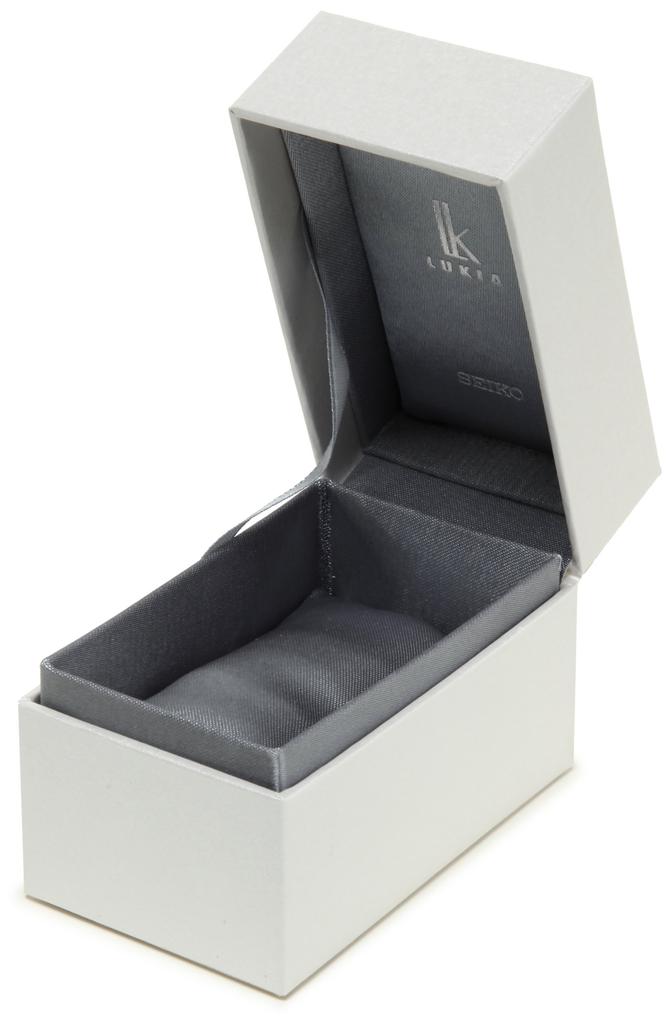 Lucia Watch Solar Radio Modification Sapphire Glass Super Clear Coating SSVW034 Silver [Seiko Watch]