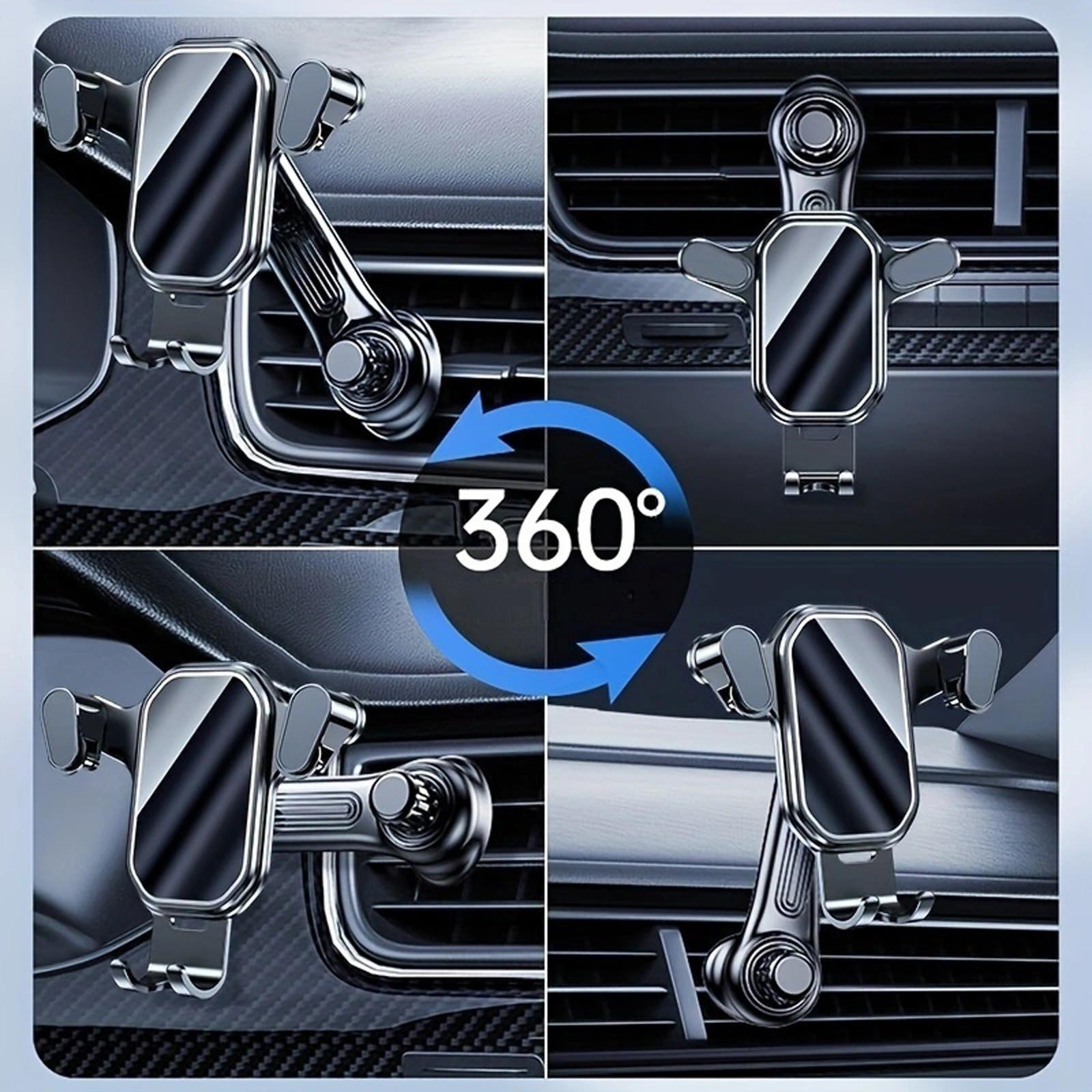 

Car Mobile Phone Holder Universal Car 360 Degree Car Navigation Fixed Support Bracket One Size