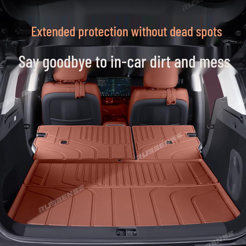 XPeng G7 Trunk Mat - Fits 25 Models, Waterproof TPE Semi-Enclosed Tail Box Mat, Car Accessory