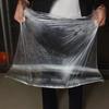 240Pcs Transparent Foot Tub Bags Heat Resistant Thicken Bath Basin Bags Waterproof 65cm*50cm Disposable Foot Tub Liners