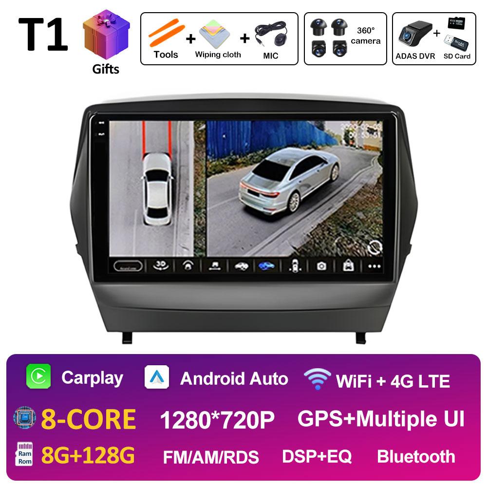 For Ix35 Hyundai Tucson 2 LM IX35 2009 2010 2011 2012 - 2015 Android Intelligent System GPS Navigation Cooling Fan WIFI No 2 Din
