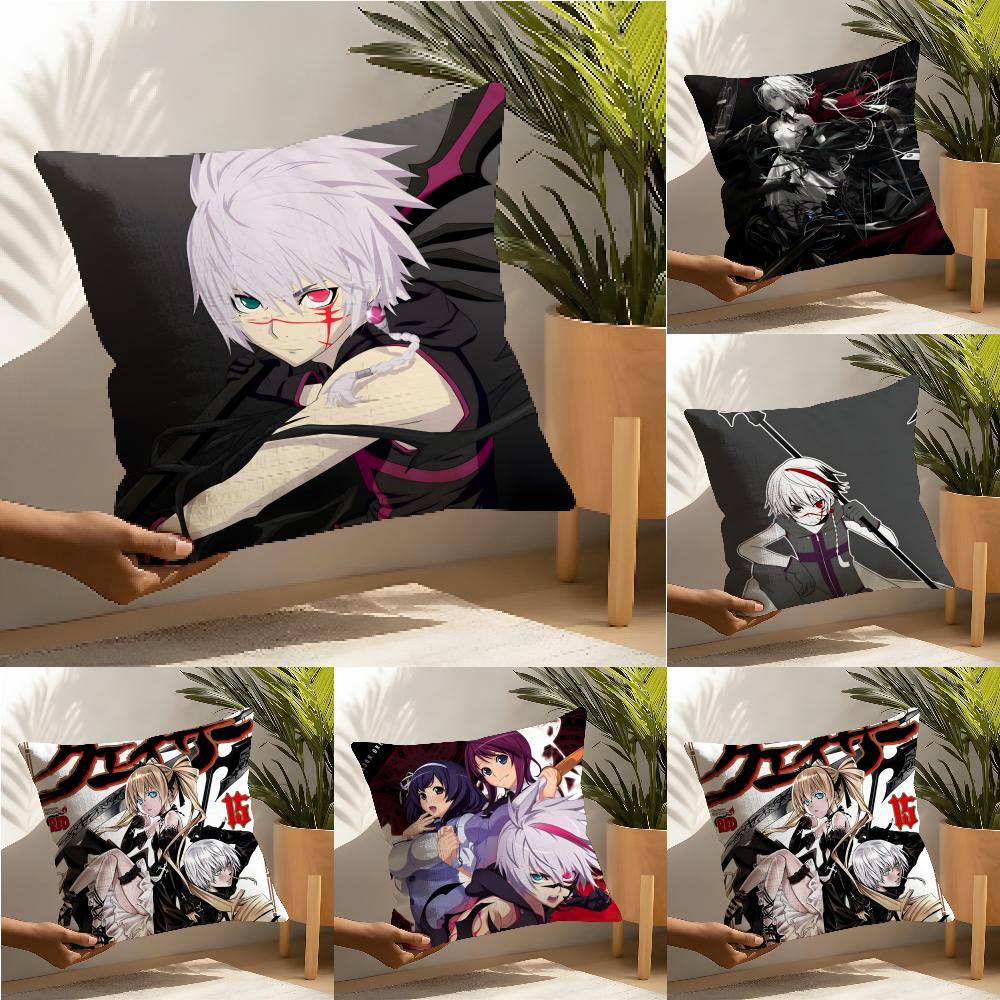 Fighting Anime Comics Tthe Qwaser Of Stigmata Linen Cushion Covers For Decorative Sofa Home Pillows Case Car Chair Pillows Cases