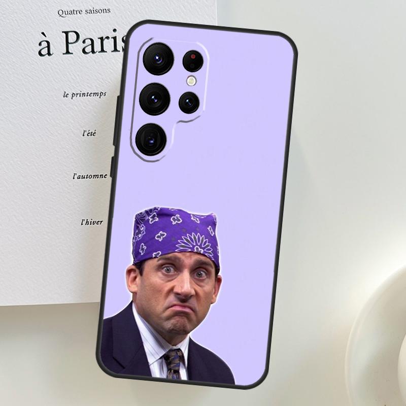 The Office Michael Scott Case For Samsung Galaxy S26 Ultra S25 S24 S23 S21 S22 Ultra S10 S20 Plus S25 FE Phone Cover