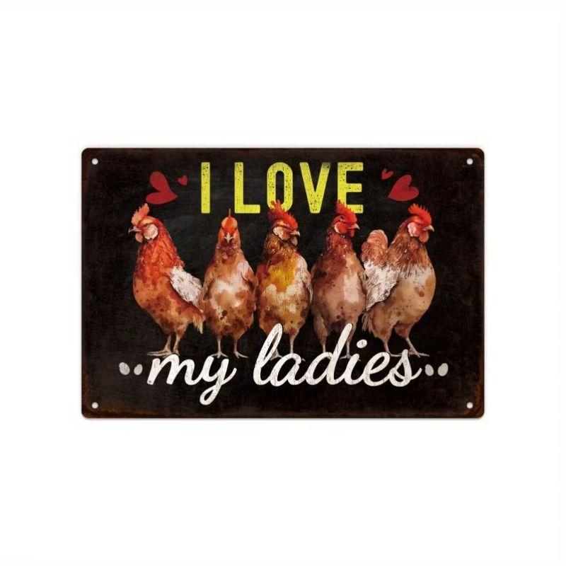 Vintage Metal Tin Sign Wall Art Home Decor 20x30cm