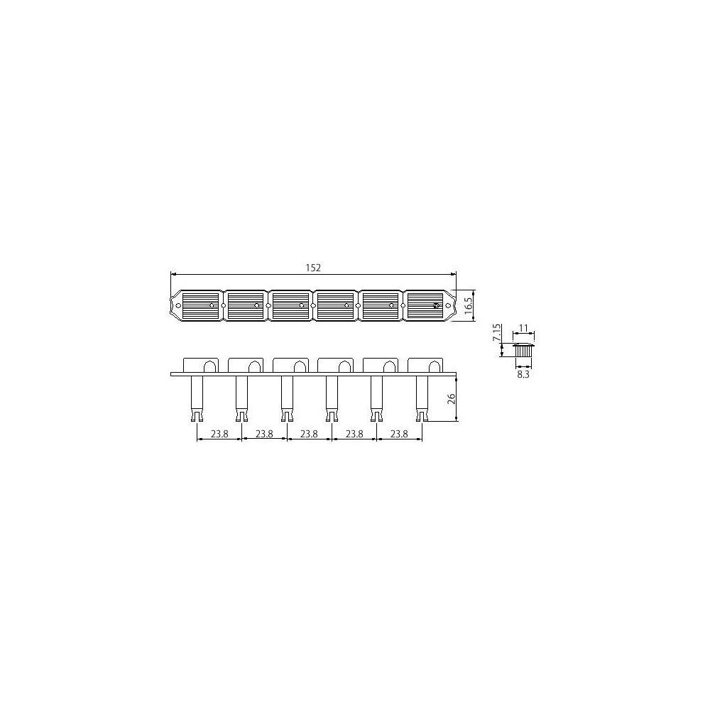 ARIA Guitar Tuners AT-300G 6-Peg