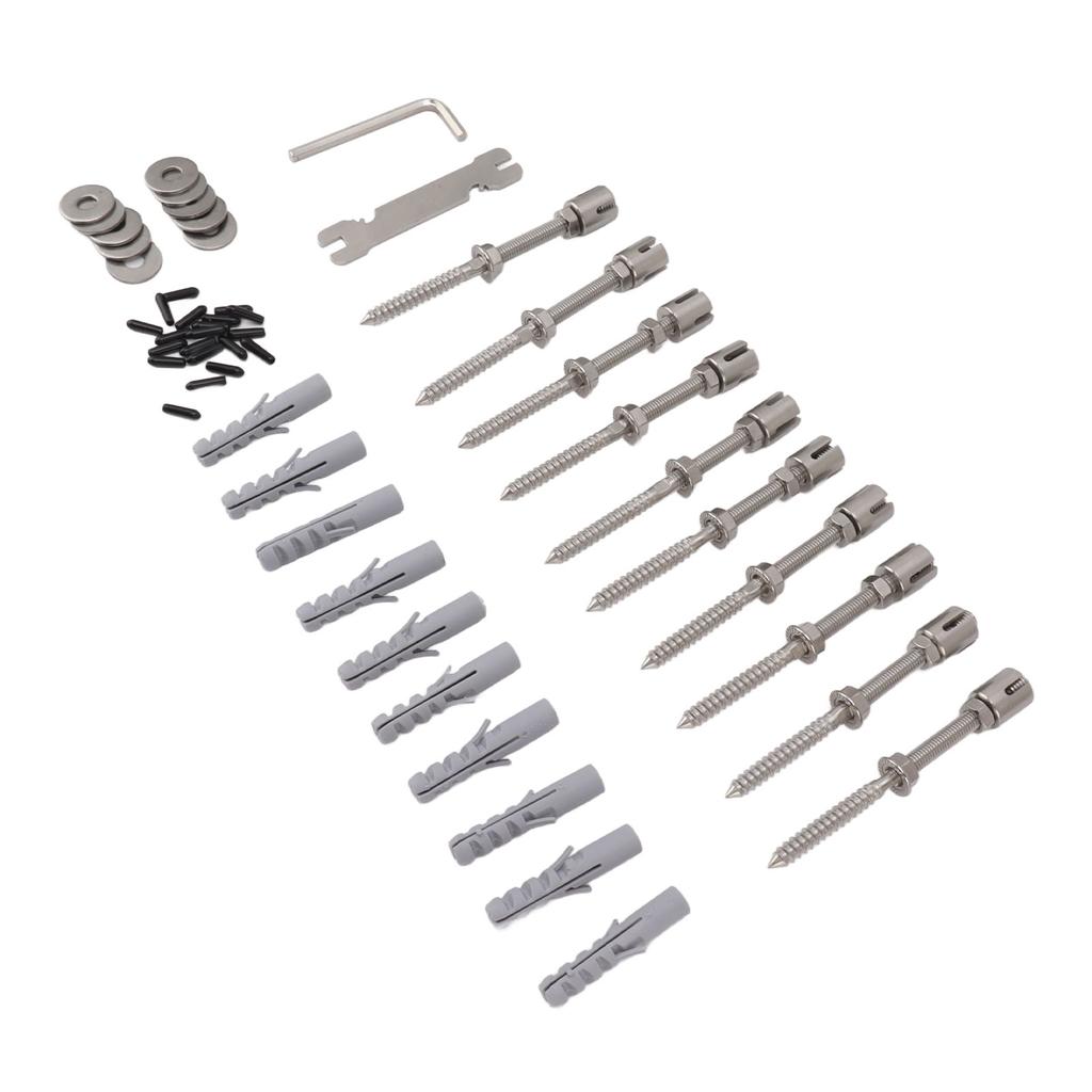 Wire Trellis Stainless Steel Modern Flexible Layout Invisible Strong Load Bearing Wall Trellis for