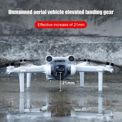 4Pcs Drone Landing Legs Compatible for DJI MINI 3 PRO Drone Front Rear Landing Gear Heightened Support Legs Drone Replacement