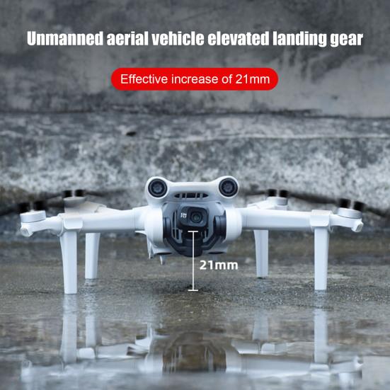 4Pcs Drone Landing Legs Compatible for DJI MINI 3 PRO Drone Front Rear Landing Gear Heightened Support Legs Drone Replacement