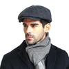 Men's Hat European and American Checkered Octagonal Hat Forward Hat Autumn and Winter Cap Painter Hat Newsboy