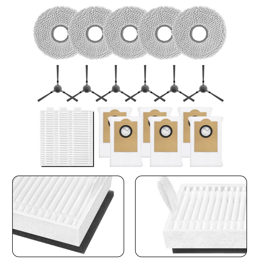 For LEFANT M3/M3 Gen2/M3 Gen1 Robotic Vacuum Cleaners 20piece Sets Includes Brushes, Filters, Mop, And Dust Bags