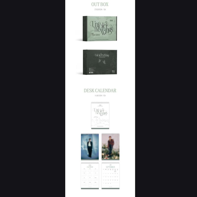 [Pre-order] JUN. K-2026 SEASON'S GREETINGS [Unfold The Wings] (Online Benefit)