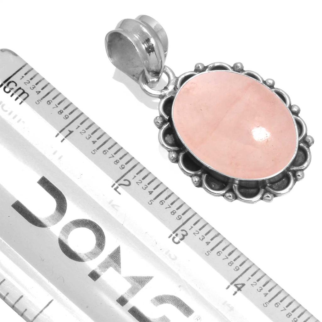 925 Sterlingsilber Anhänger Damen Edelstein Handgefertigter Schmuck Ostergeschenk Malachit Mondstein Rosenquarz Roter Stein Rauchtopas Tigerauge Mode