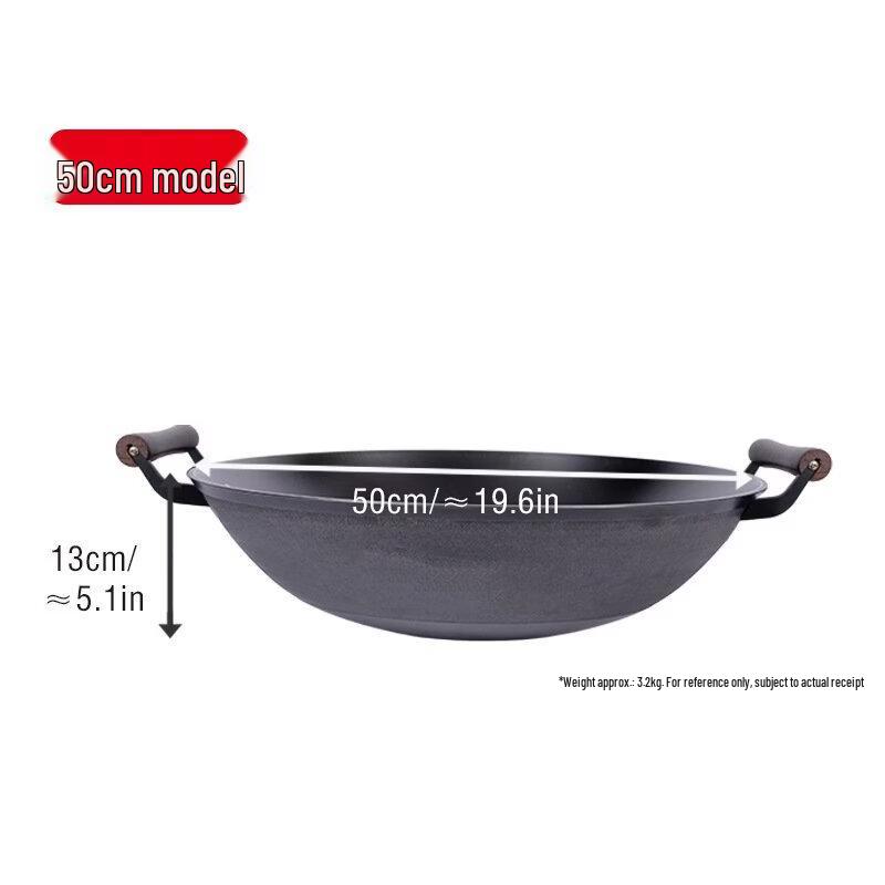Wutuo 50cm Cast Iron Wok