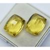 16 Ct NATURAL Sapphire Yellow CUSHION Shape   Loose Gemstone
