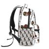 Reporting For Silly Duties Funny Cat Meme Backpack Student Boys Girls BookBag Kids School Bag Laptop Shoulder Bags for Men Women