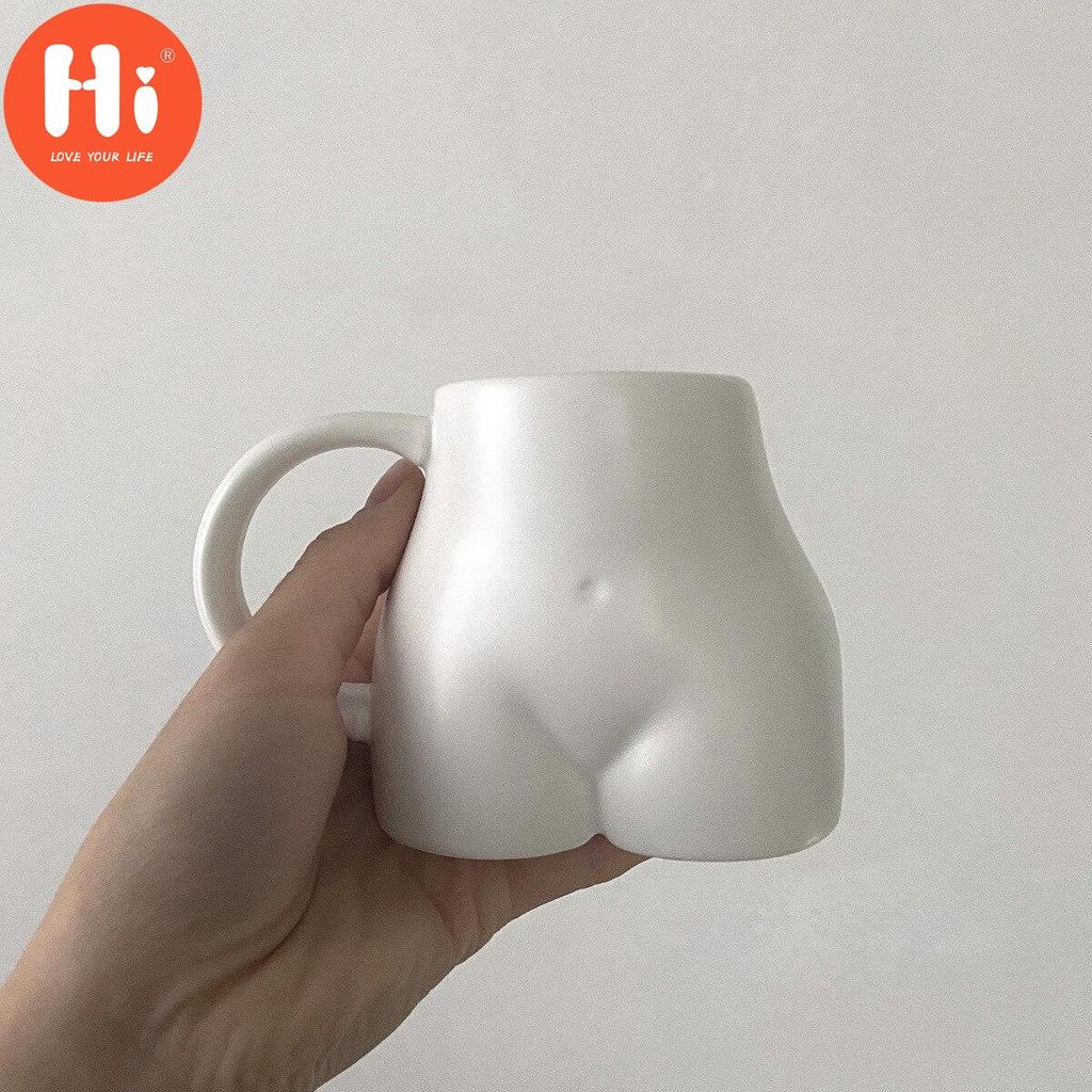 Hi Ins Fun Ass Creative Ceramic Coffee Mug