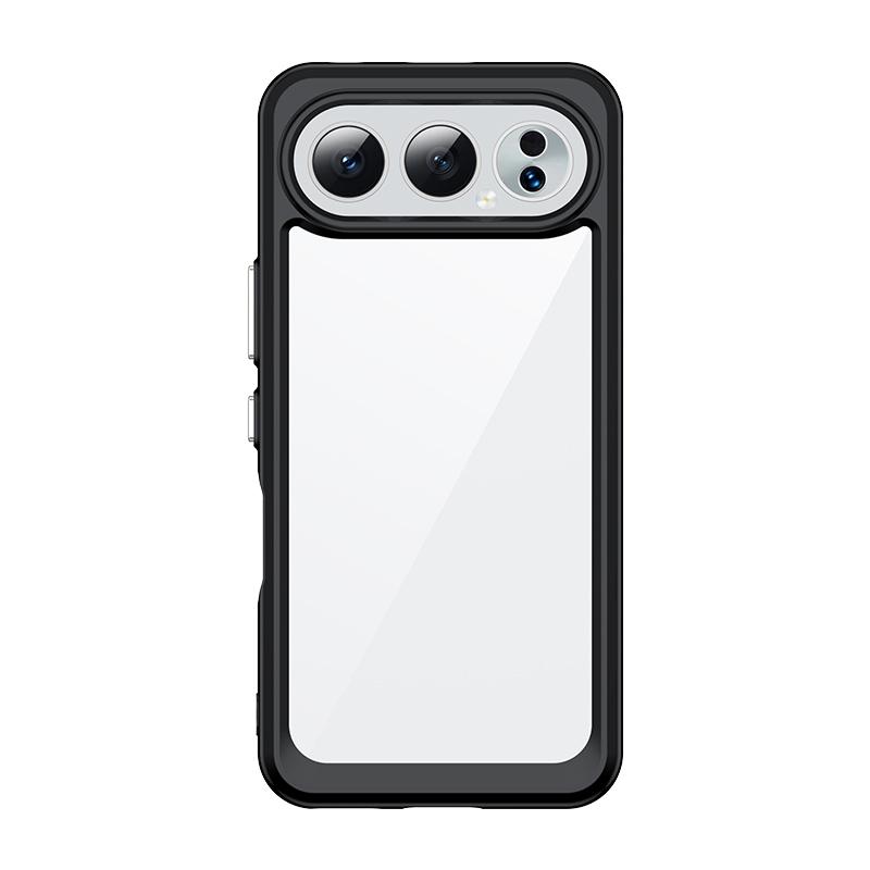 For Honor 500 Clear Case Honor 500 Pro Cover Coque Funda Hard Translucent Soft Edge Shockproof Phone Bumper Honor 500