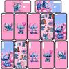 Handyhülle für Samsung Galaxy S25 S23 S22 S24 Ultra FE A05 A06 A15 A16 A36 A37 A35 A54 A55 A56 A57 A25 A26 A53 A17 Blau Lilo Anime Stitch Rosa Hülle