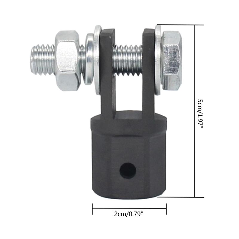 Scissor Jack Adaptor Drive- Car Repairing 1/2-Inch for Use with 1/2-Inch Drive- Impact Drills Ratchet Standard Drive-