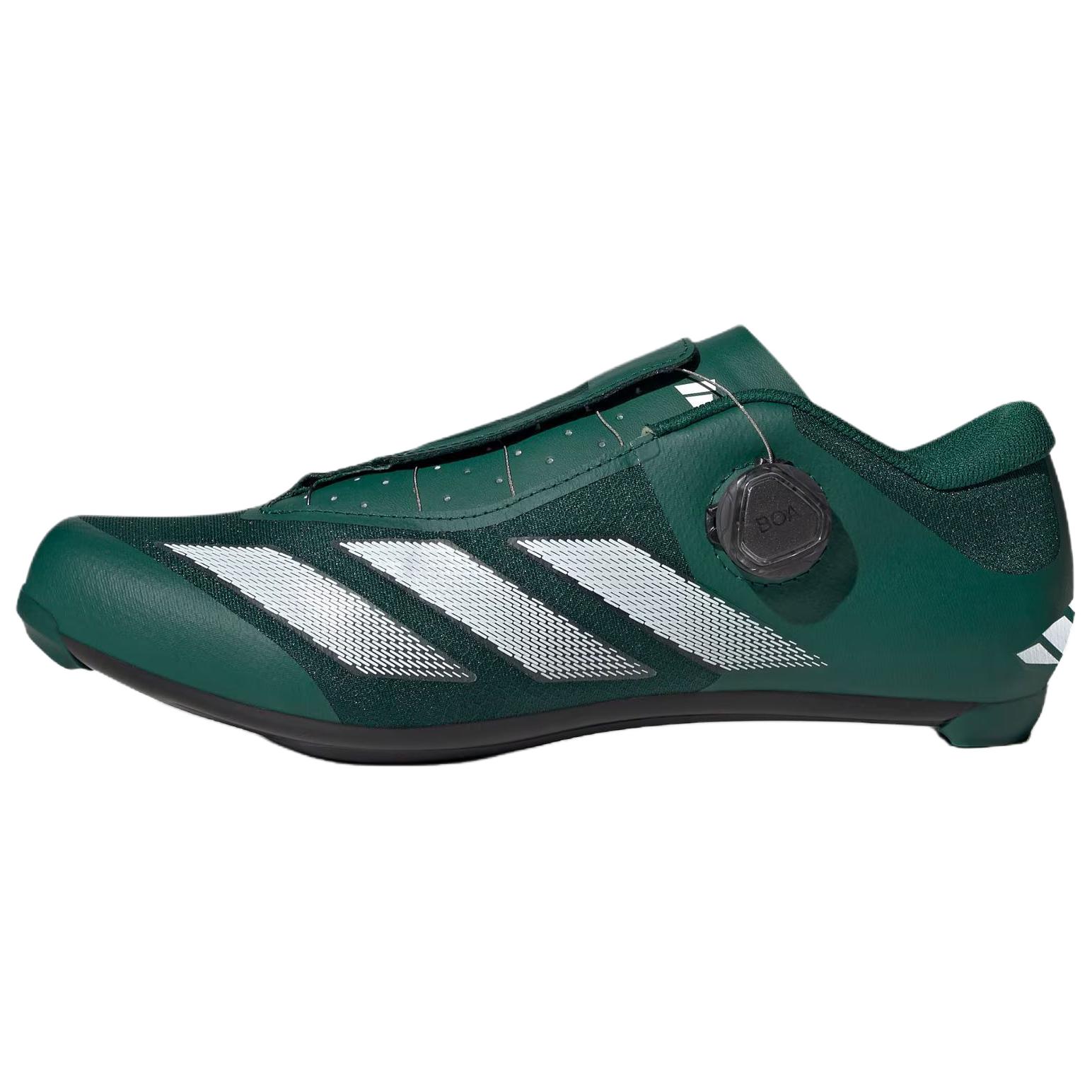 

Adidas TEMPO 3 STRIPES Abrasion Resistant Low top Cycling Shoes Unisex Black Green JQ2319 42