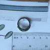Серебряное кольцо с изумрудом nano 0.842ct, вес изделия 3,26 гр (2192152)