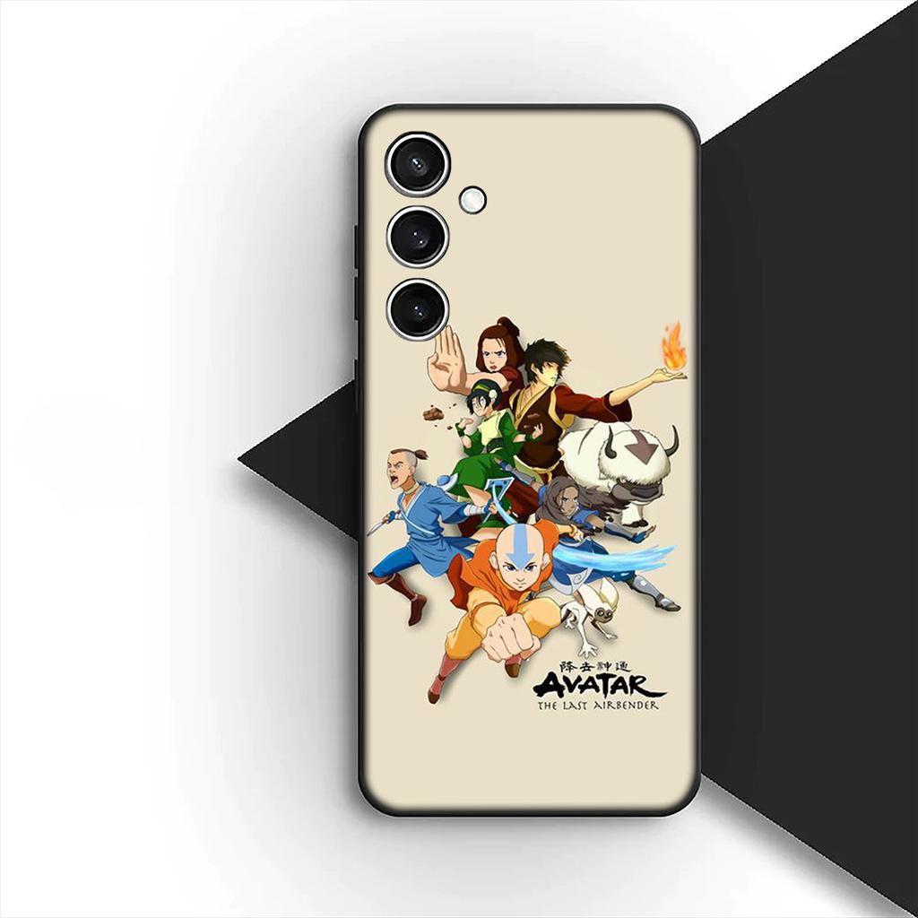 Cover for Samsung Galaxy S24 S25 S23 FE Ultra Plus S7 Edge S25+ S23+ A56 5G Casing Phone Case Aang Avatar The Last Airbender