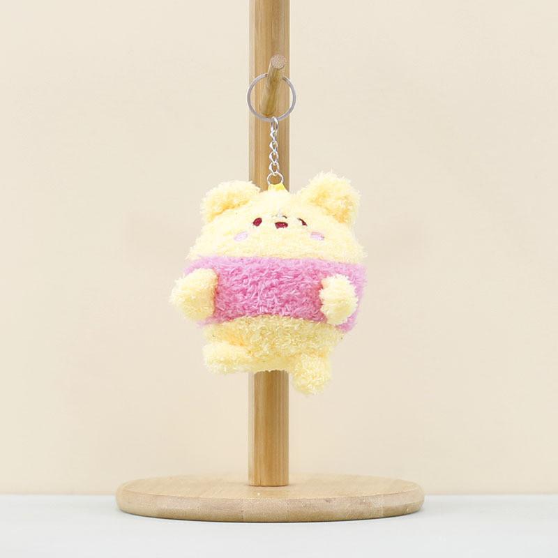 Slow Plush Endearing Rebound Keychain Pendant For Bags Fashionable