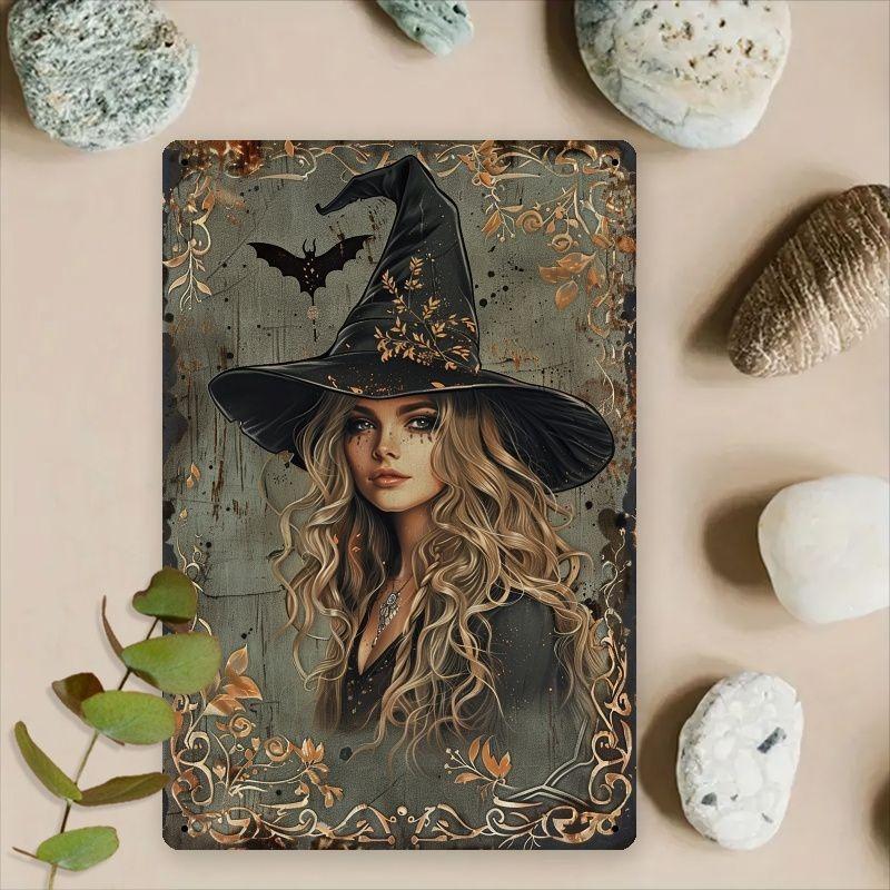 Halloween Metal Tin Sign Wall Decor 20x30cm