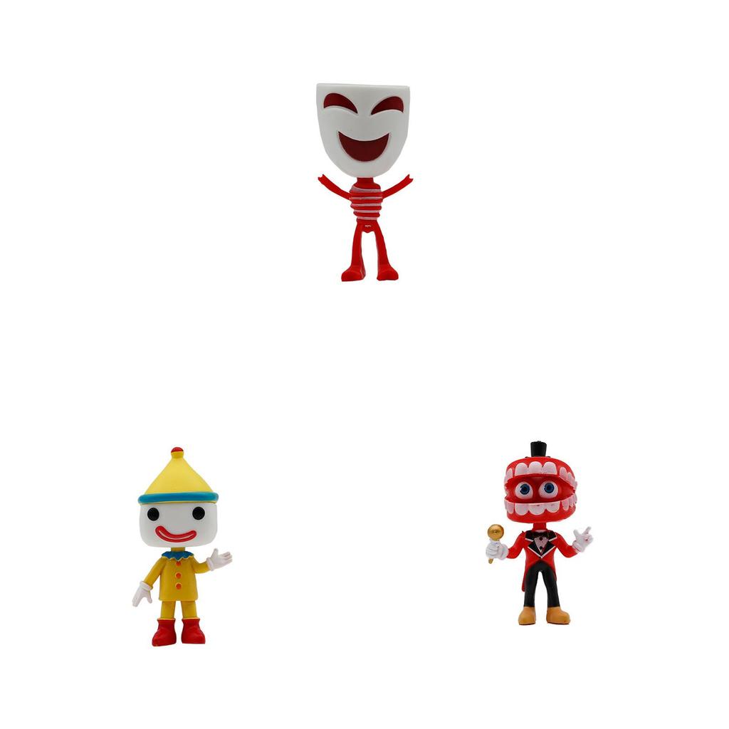 Magical Circus Pop Display Box With 8 Random Figures Perfect Surprise Gift Toy For Kids