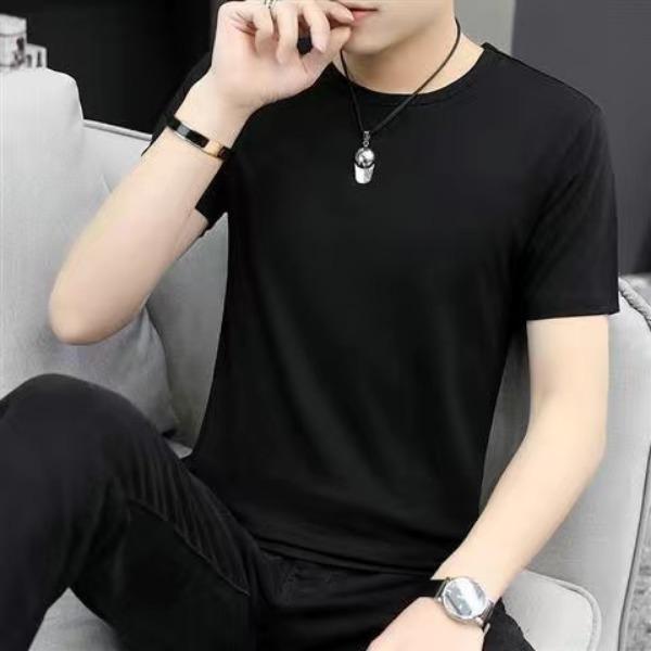 Mens T-Shirts Casual Crewneck Short Sleeve Shirts Summer Tops Basic Pullover Tees