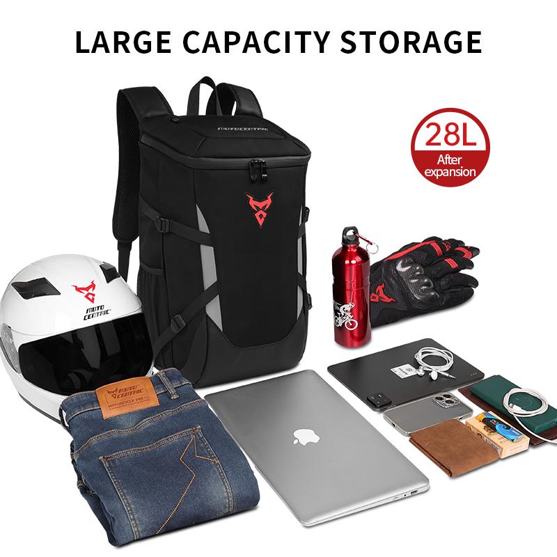 MOTOCENTRIC New Motorcycle Backpack Waterproof Outdoor Sports Riding Helmet Locomotive Backpack Business Travel Laptop Bag