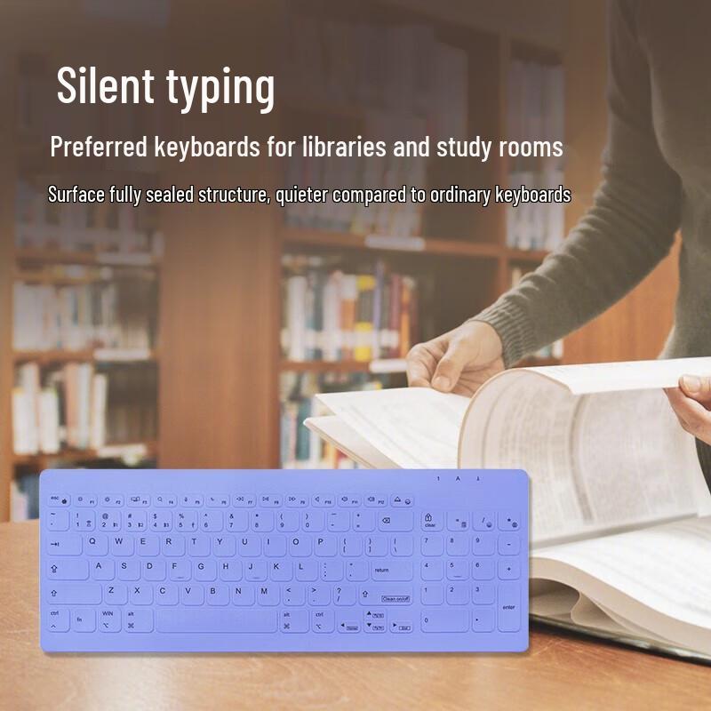 Double Shell C96 Blue Silent Triple Mode Keyboard