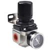 PLEAVIT Air Regulator, Water Separator, Air Filter, Compressor, Pressure Adjustment, Moisture Removal, AR2000, 1/4 Diameter