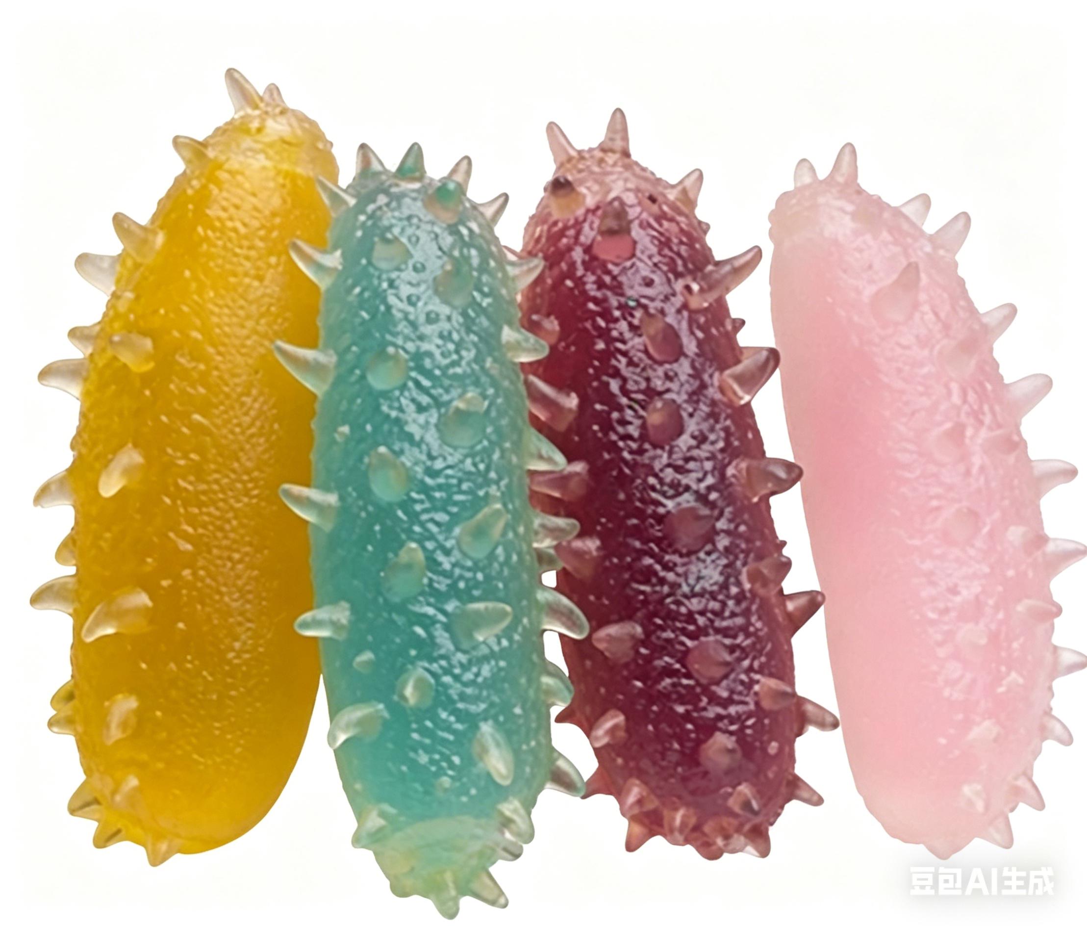 

Squishy Sea Cucumber Stress Relief Toy Soft Sensory Fidget Toy with Spiky Texture for Hand Therapy and Anxiety Relief One Size синій