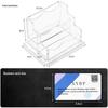Acrylic Business Card Holder Multi-layer Storage Box - Desktop Stand