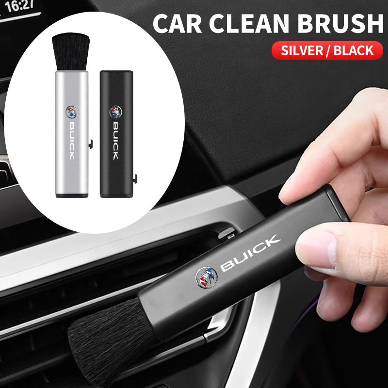 Car Retractable Cleaning Brush Air Outlet Cleaning Soft Brush For Buick Century Excelle XT Envision Park Avenue Envista GL8 GL6